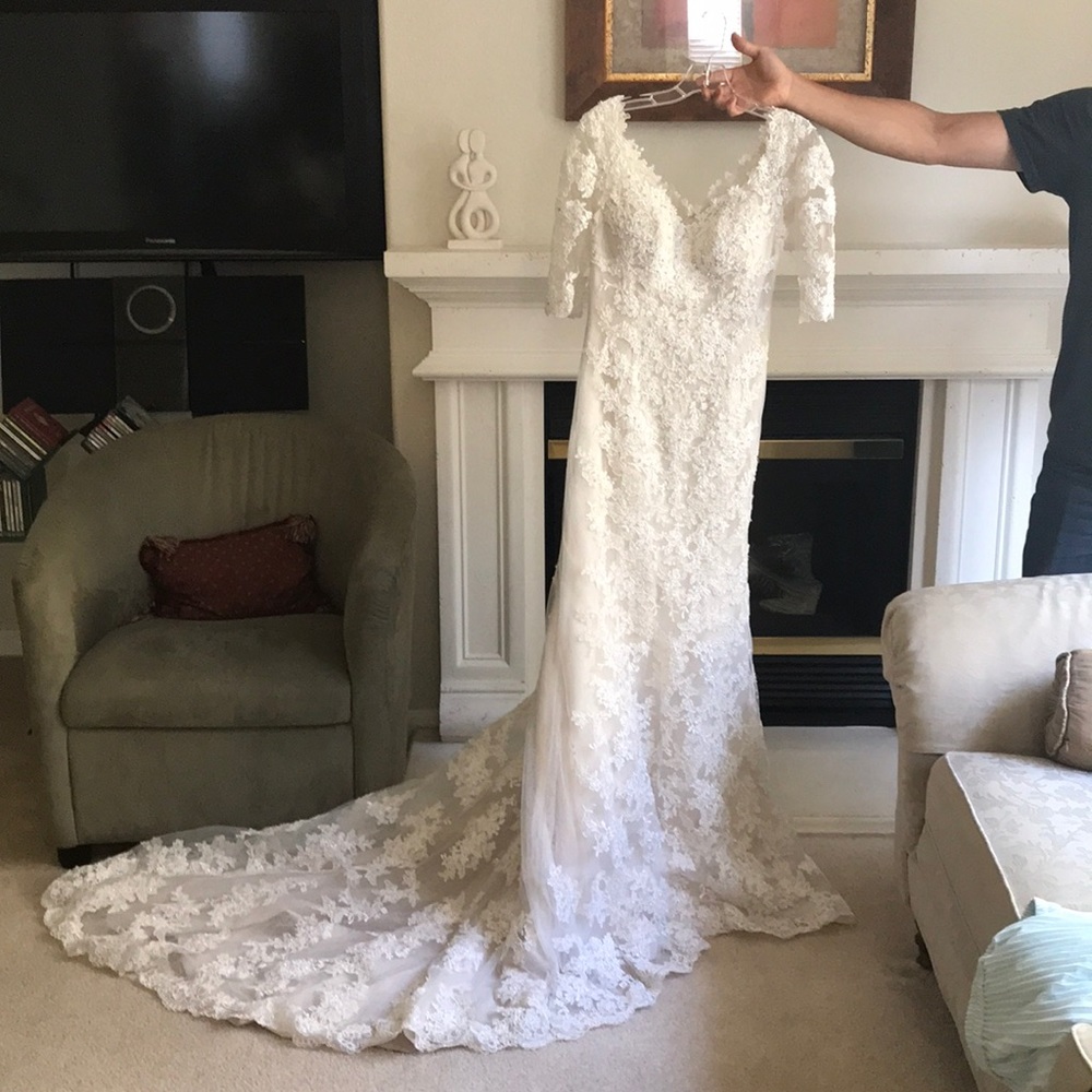 Sophia Tolli wedding gown